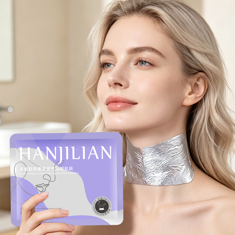 Luxury Skincare Daily - 부드럽고 고급스러운 주름 방지 목 마스크,